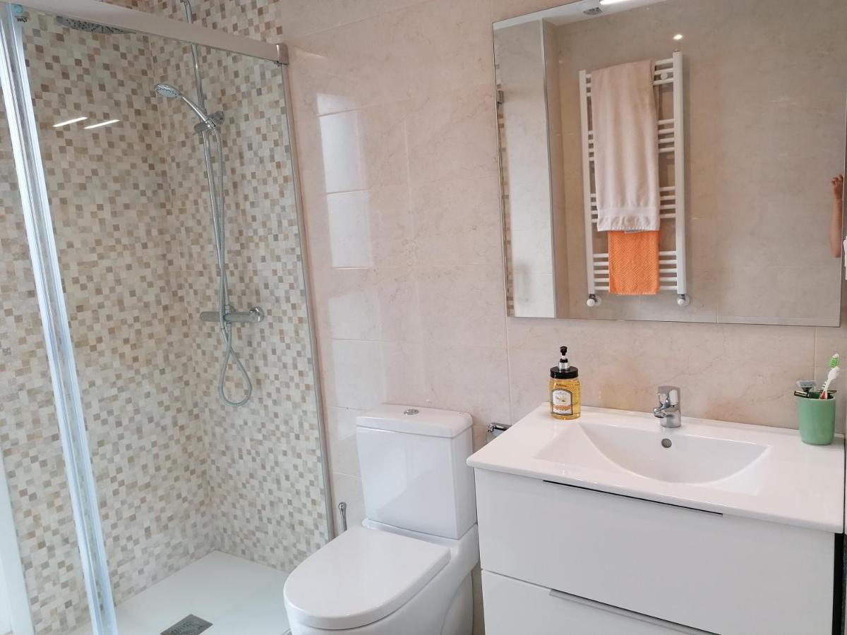 Luminoso Apartamento En Circulo Miramar Luanco Esterno foto