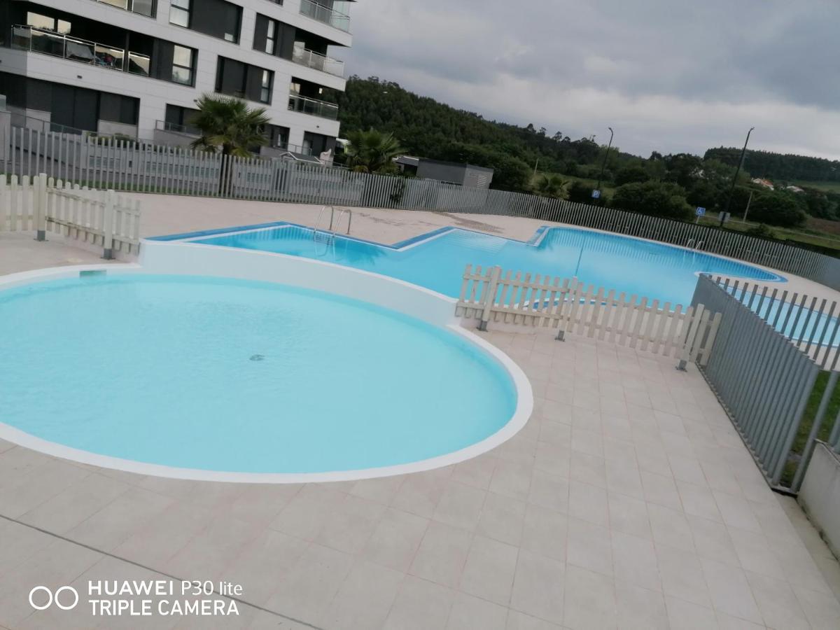 Luminoso Apartamento En Circulo Miramar Luanco Esterno foto