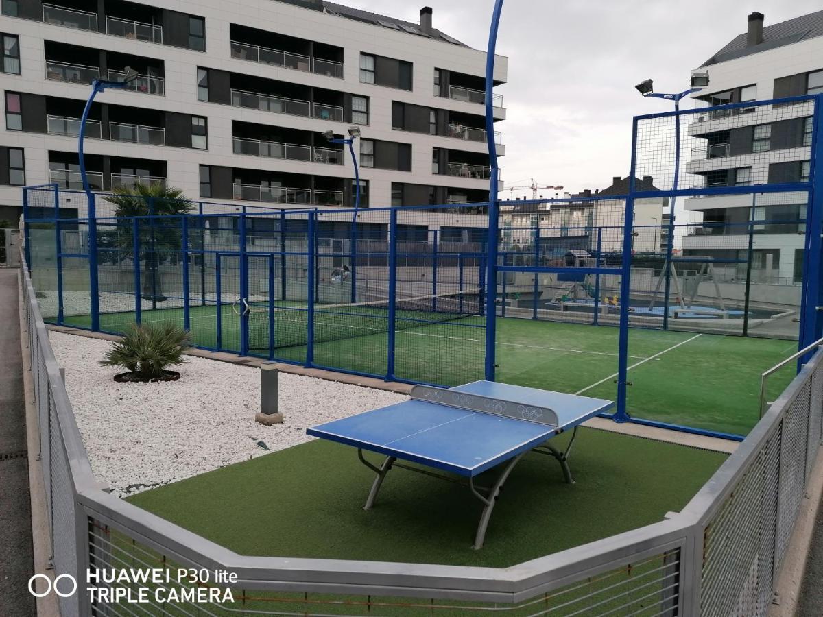 Luminoso Apartamento En Circulo Miramar Luanco Esterno foto