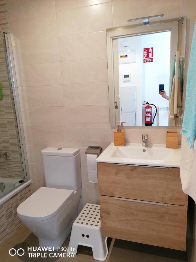 Luminoso Apartamento En Circulo Miramar Luanco Esterno foto