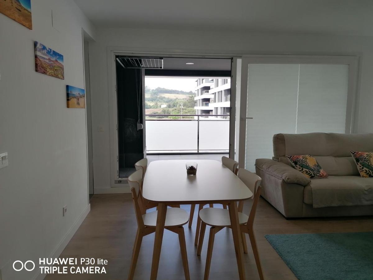 Luminoso Apartamento En Circulo Miramar Luanco Esterno foto