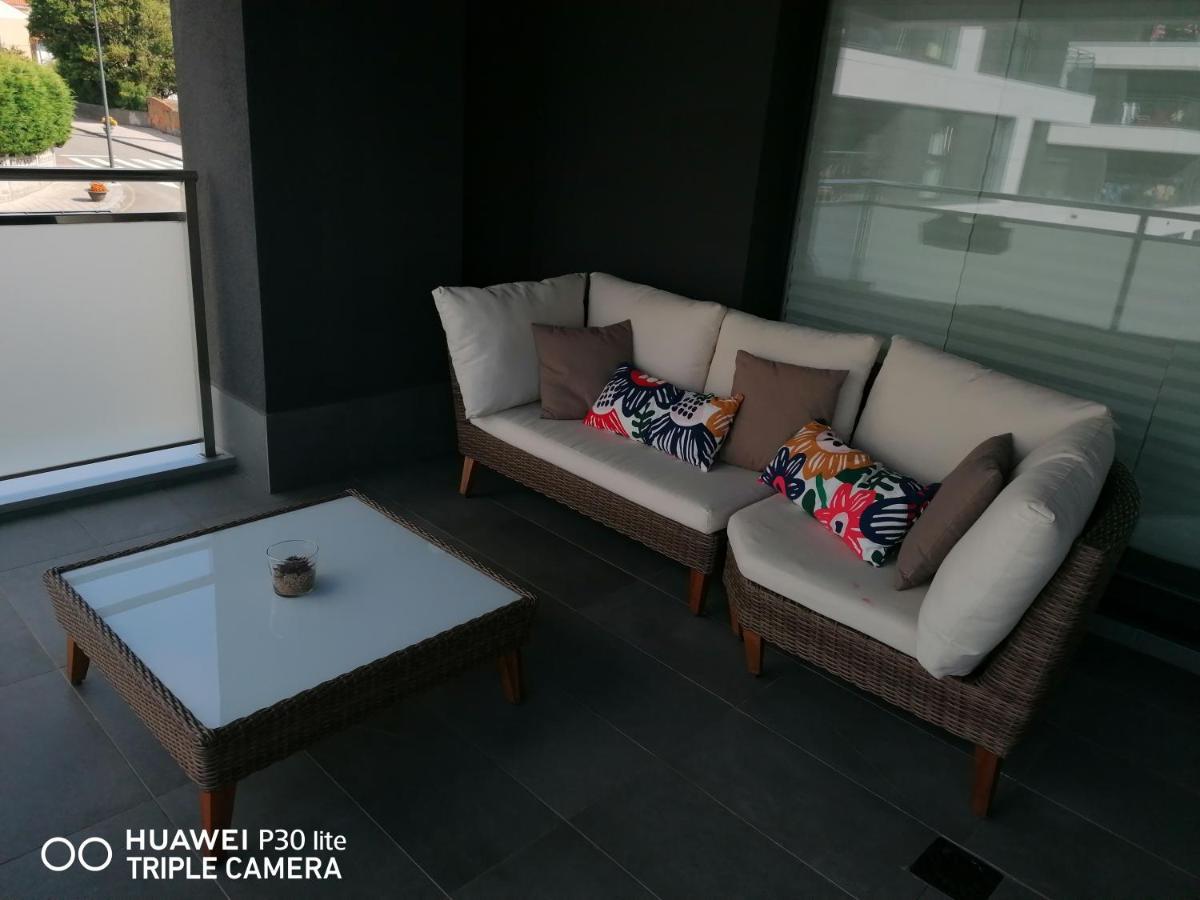 Luminoso Apartamento En Circulo Miramar Luanco Esterno foto