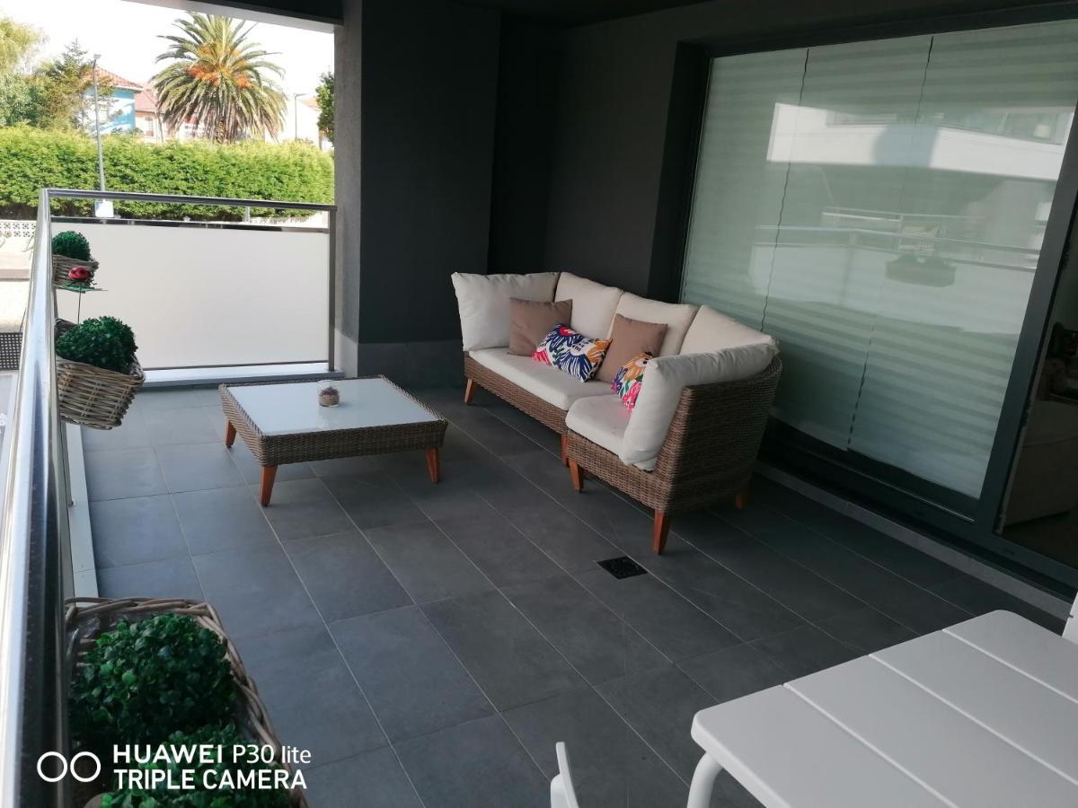 Luminoso Apartamento En Circulo Miramar Luanco Esterno foto
