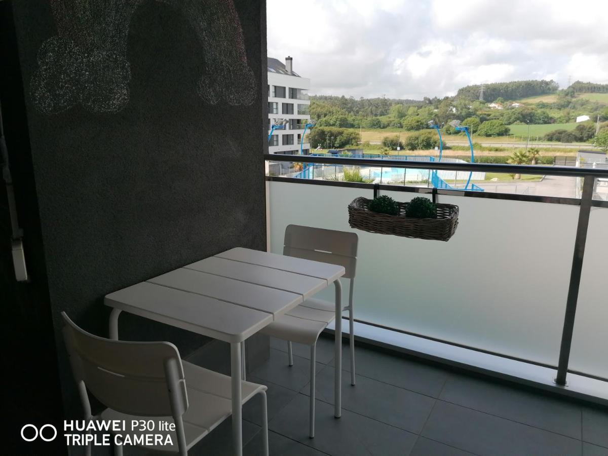Luminoso Apartamento En Circulo Miramar Luanco Esterno foto